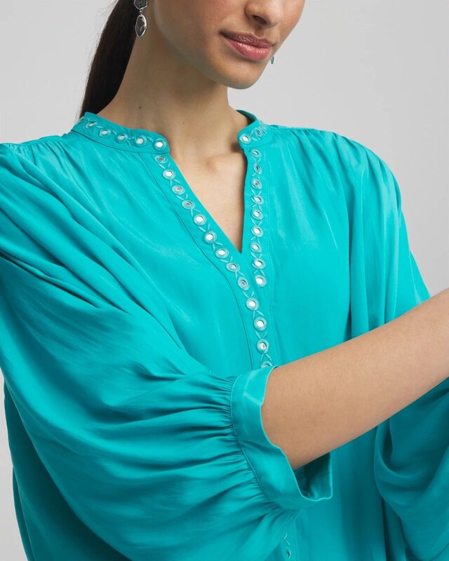 Batwing Sleeve Top - image 4